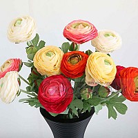 Изкуствено цвете Ранункулус различни цветове