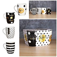 Порцеланови чаши комплект 4 бр. COFFEE