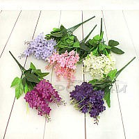 Декоративен букет люляк/изкуствени цветя за декорация