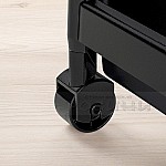 Стелаж с колелца Slim на 3 етажа за кухня, баня ЧЕРЕН Стелаж с колелца Slim на 3 етажа за кухня, баня ЧЕРЕН4