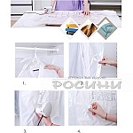 Вакуум плик 3 броя за палта със закачалка 70х90см5
