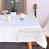 Покривка за маса БЕЛИ ВЪЛНИ 110х140см