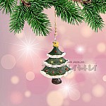 Коледна играчка за закачане на елха различни видове Коледна играчка за закачане на елха различни видове3