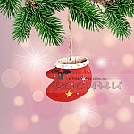 Коледна играчка за закачане на елха различни видове Коледна играчка за закачане на елха различни видове4