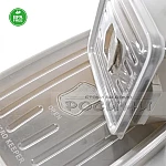 Комплект от 3 пластмасови правоъгълни цветни кутии с капак BPA Free5