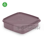 Квадратна кутия с 3 разпределения пластмасова с капак BPA Free