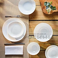 Сервиз 19части Luminarc DIWALI WHITE