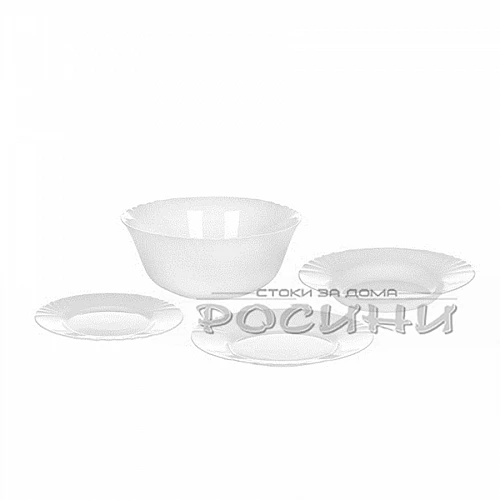 Сервиз Luminarc 19 части CADIX WHITE 