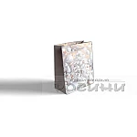 Подаръчна торбичка Сребърна Коледа 12 х 14 х 6 см XS