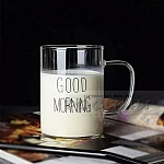 Стъклена чаша GOOD MORNING2