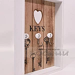 Кутия за ключове с три закачалки KEYS1