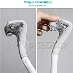 Силиконова мулти четка за тоалетна чиния за трудно достъпни места4