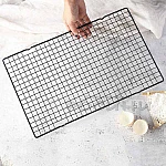 Решетка за охлаждане правоъгълна за сладки, торти, кекс 40,5 х 25 х 1,5 см5