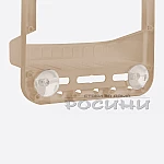Етажерка за баня с 3 рафтчета и закачалки5