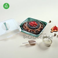Кутия квадрат за сладки