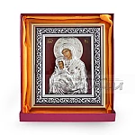 Икона Божия майка с Младенеца сребриста1