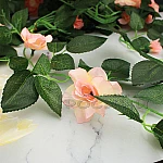 Декоративна лиана с Рози 200 см.6