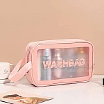 Чанта органайзер за козметика при пътуване със странична дръжка Washbag
