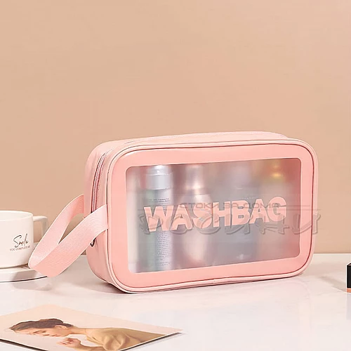 Чанта органайзер за козметика при пътуване със странична дръжка Washbag