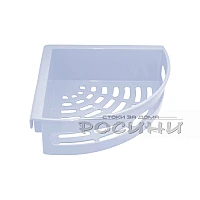 Ъгъл ЕДИНИЧЕН за баня /бял/