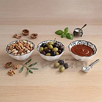 Купички за сос КРЪГ комплект 3 бр.