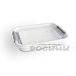Сгъваема кутия 30л с капак и колела3