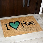 Изтривалка I LOVE HOME КОКОС/40х60см. правоъгълна стелка за врата3