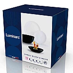 Luminarc Сервиз за хранене 19 части Diwali Black and White2