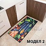 Килимче за кухня мемори пяна различни декори 60х120 см.7