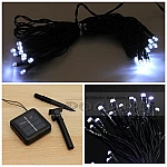 Соларна светеща LED гирлянда 5 м 20 лампички1