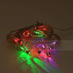 Светеща LED гирлянда 2м 10 цветни светлини Марокански стил капки4