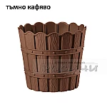 Саксия Бамбук Violet 5л./саксия за цветя с дренаж1