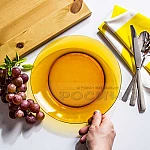 DURALEX Сервиз дълбоки чинии 6бр. Vermeil/чиния за основно ястие3