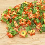 Изкуствена лиана с цветя 2м.7