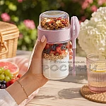 Чаша с прибори YOGURT TO GO 500+200 мл2