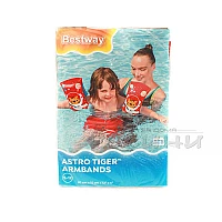 Надуваеми детски раменки за плуване Bestway 32102 Тигър 5-12 год.