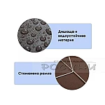 Сгъваем органайзер/кутия с прозорец и цип различни цветове за съхранение на дрехи, играчки или други вещи 66 л4