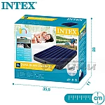 Надуваем матрак Intex 64757 Twin Dura-Beam Classic 99х191х25 см.3