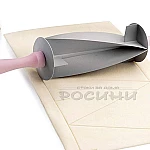 Ролер точилка за рязане на тесто за Кроасани 41х7см/резец за кроасани4