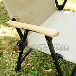 Сгъваем стол с дръжки за къмпинг, плаж, градина БЕЖОВ5