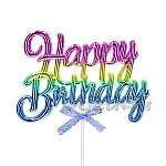 Топер за торта Happy Birthday1