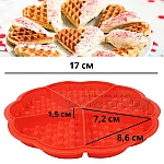 Силиконова форма за гофрети Ф17см.3