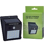 Соларна лампа Сензорна стенна 1 панел 20 LED светлини4