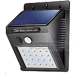 Соларна лампа Сензорна стенна 1 панел 20 LED светлини1
