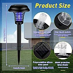 Соларна градинска лампа против КОМАРИ LED + UV1