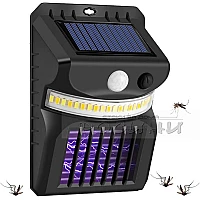 Соларна Сензорна стенна лампа против КОМАРИ LED + UV