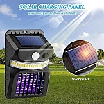 Соларна Сензорна стенна лампа против КОМАРИ LED + UV1