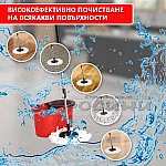 Почистващ комплект Спин моп с кофа Zambak 17литра4