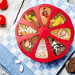 Силиконова форма за 8 парчета торта/силиконов молд