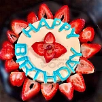 Силиконова форма за торта с надпис HAPPY BIRTHDAY/силиконов молд1